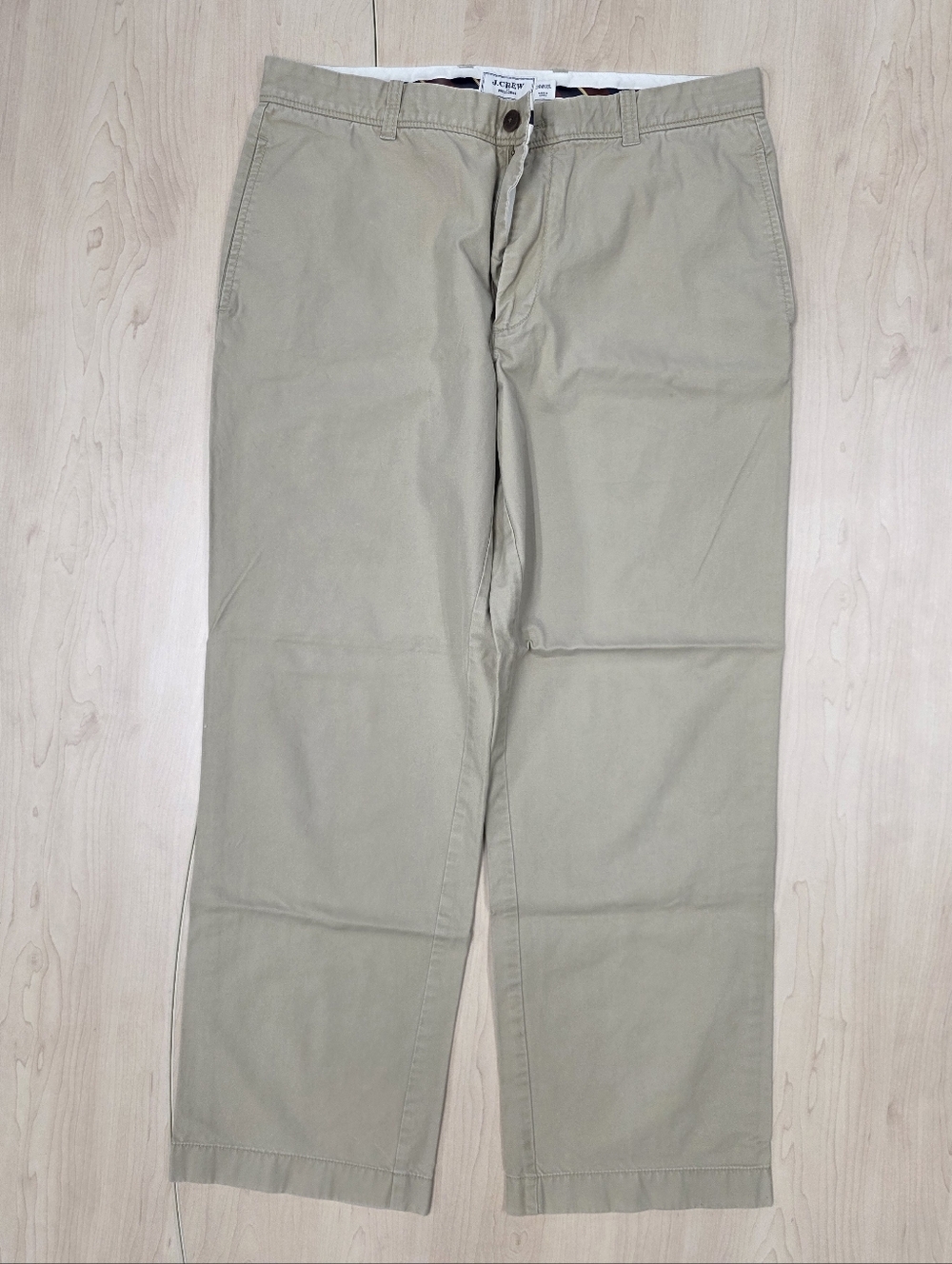 Men's Khaki Chino Pants - Classic Fit